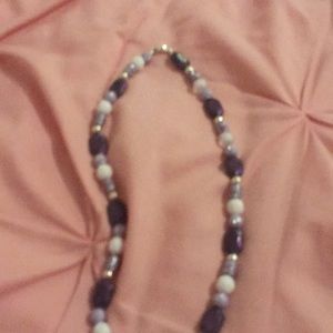 Purple necklace